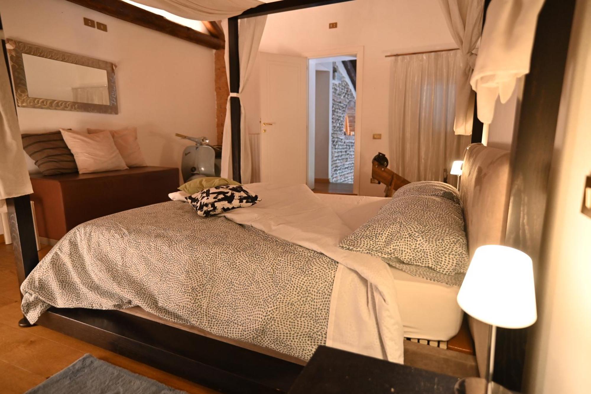 Ca Centosa Artistic House Villa Storica Ristrutturata Con Patio E Giardino Cittadella Eksteriør bilde
